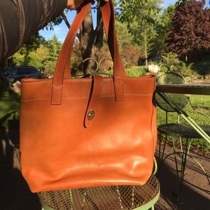 Fossil Austin Leather Tote Bag